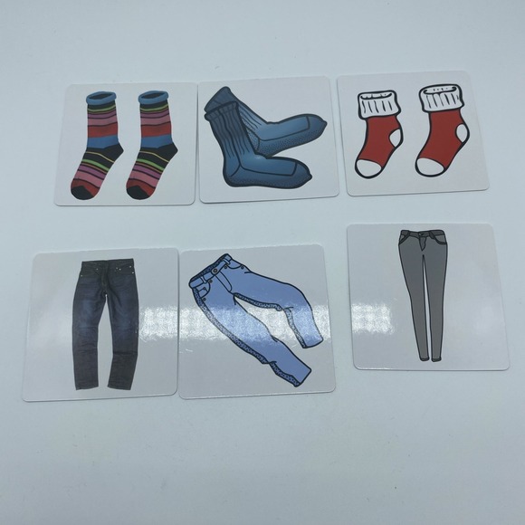 ThinkPsych First Nouns Picture Play Language Cards-Autism- Speech- 99% Complete - Picture 12 of 16